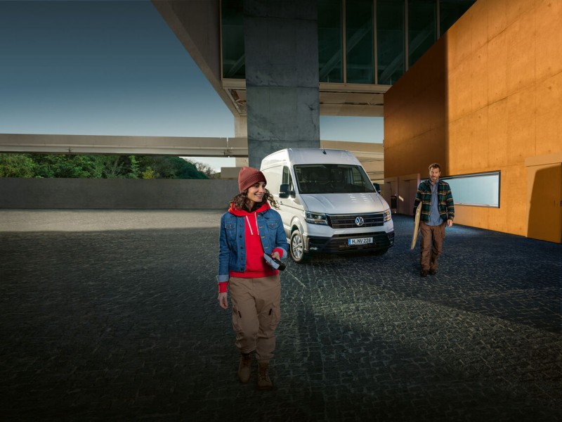 Crafter skriňová dodávka