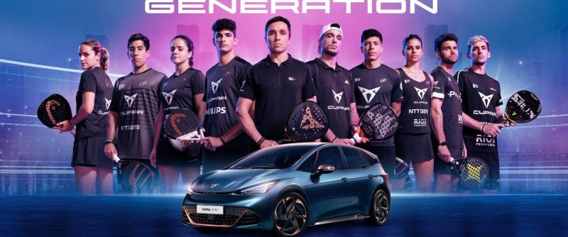 ZNAČKA CUPRA JE OFICIÁLNYM PARTNEROM SLOVENSKÉHO PADELU